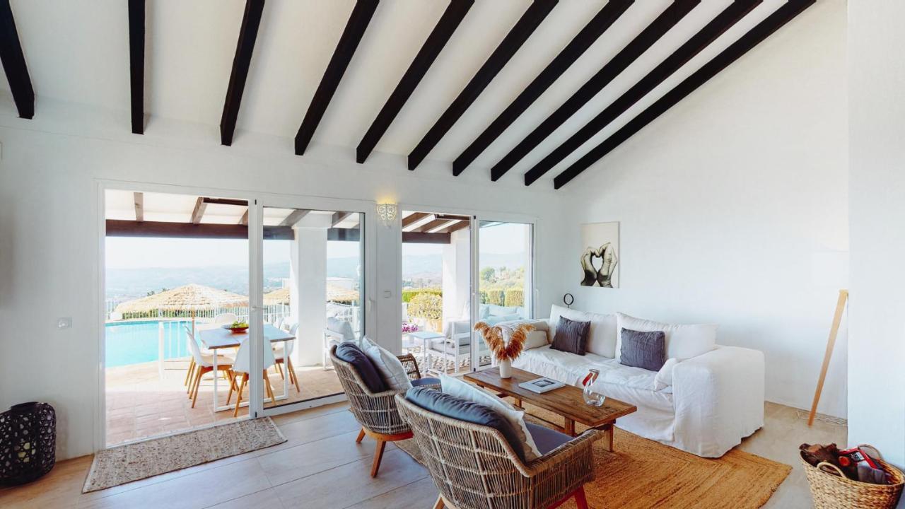 Villa Las Monjas - Astonishing Panoramic Sea View Mijas Exterior foto