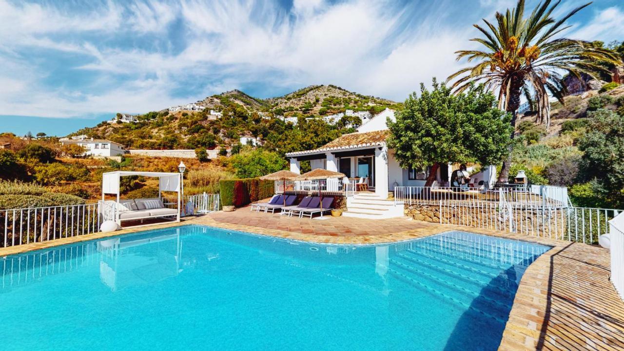 Villa Las Monjas - Astonishing Panoramic Sea View Mijas Exterior foto