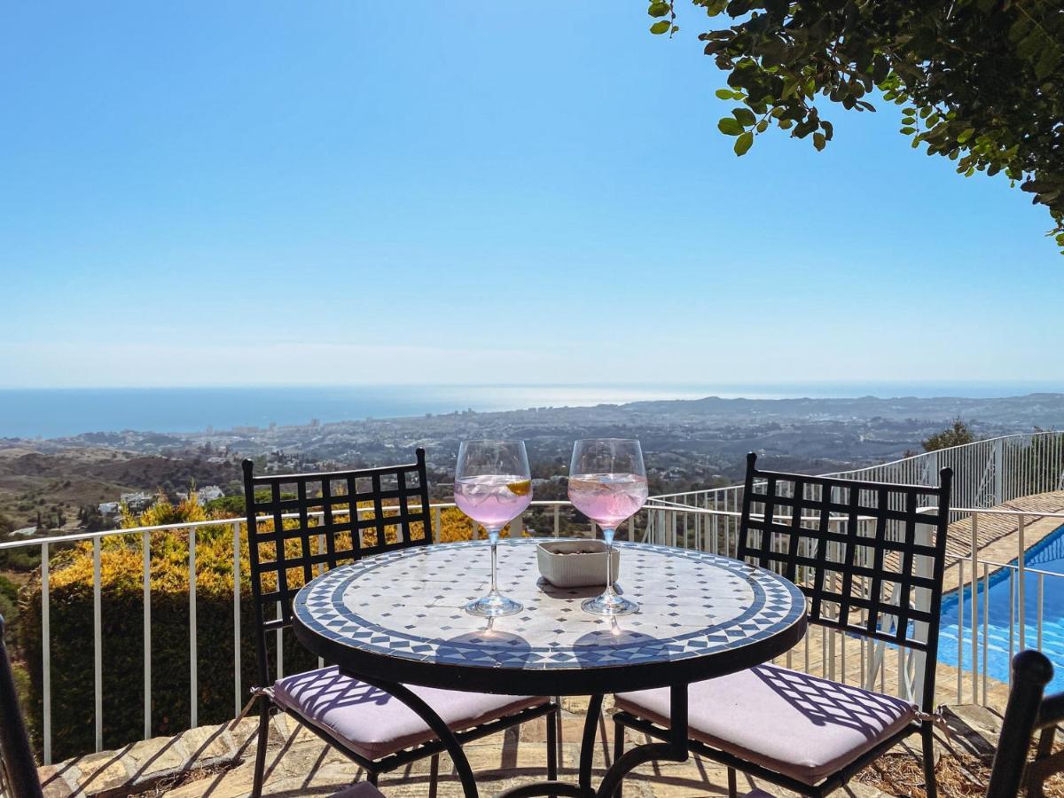 Villa Las Monjas - Astonishing Panoramic Sea View Mijas Exterior foto