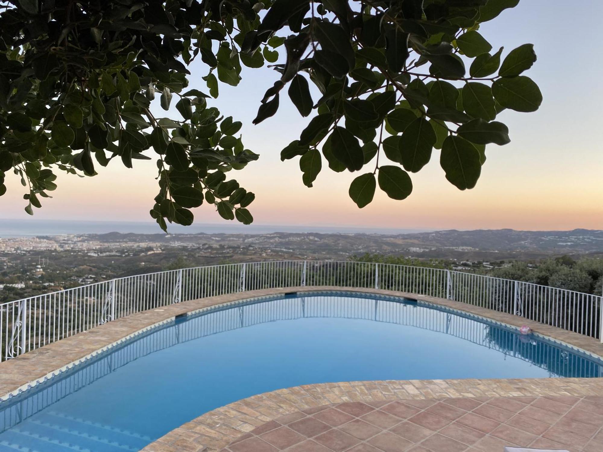 Villa Las Monjas - Astonishing Panoramic Sea View Mijas Exterior foto